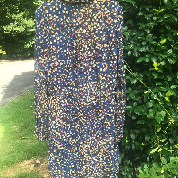 Jessica Simpson floral fall dress size small - Picture 2 of 3